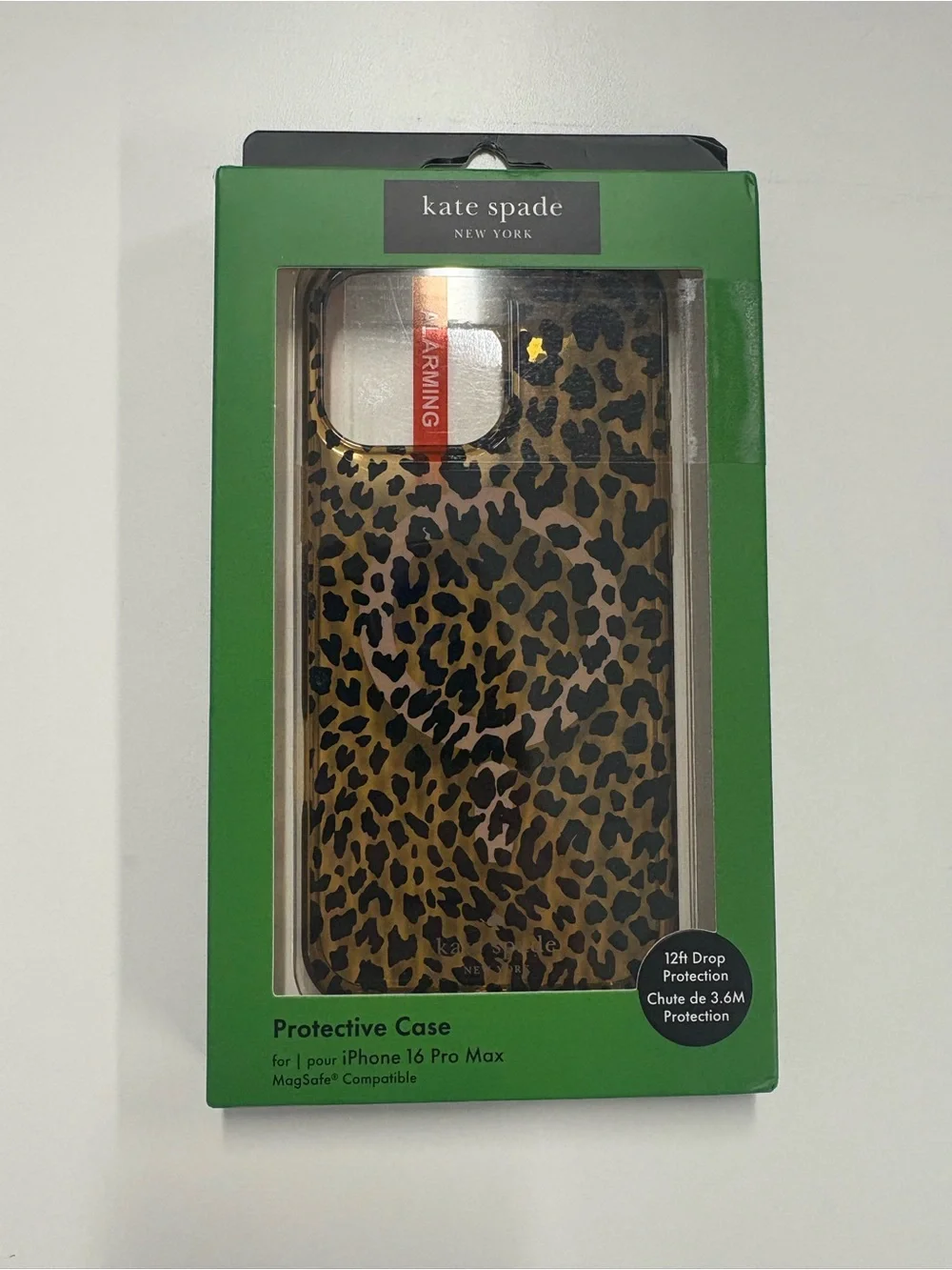kate spade Leopard Print iPhone Case - Brown & Black
